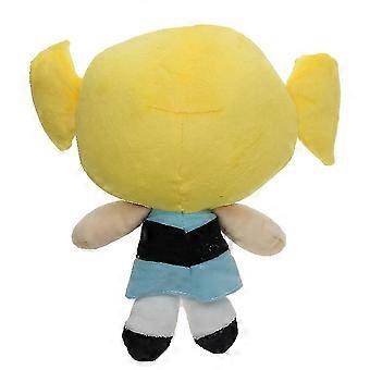 Powerpuff Girls Soft Plush Toys Cartoon Stuffed Doll For Festival Gifts（Yellow）