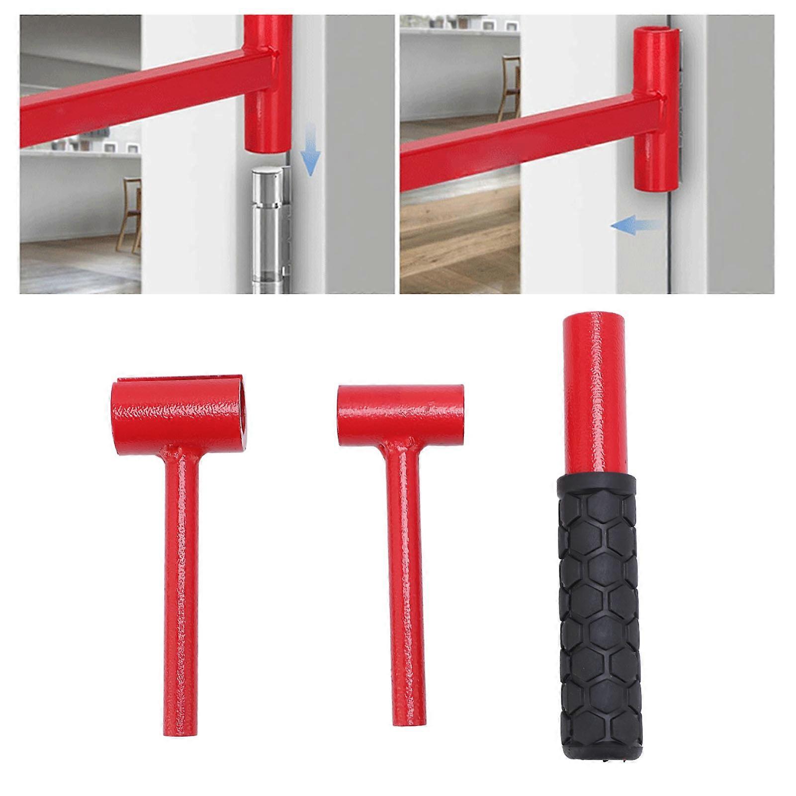 2PCS Alloy Steel Hinge Gap Adjustment Wrenches with Handle 858g