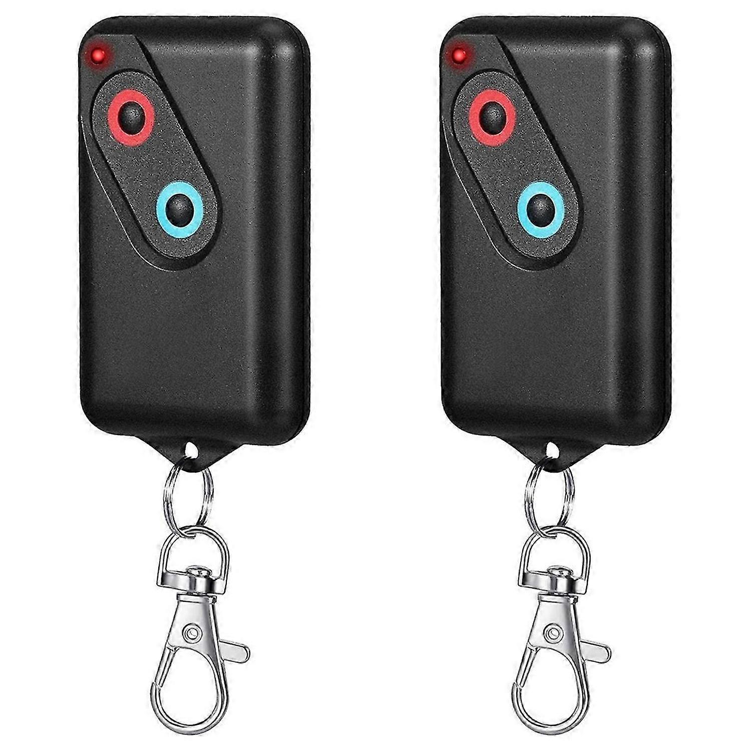 2Pieces Garage Door Remote,2 button Garage Door Remote Transmitter
