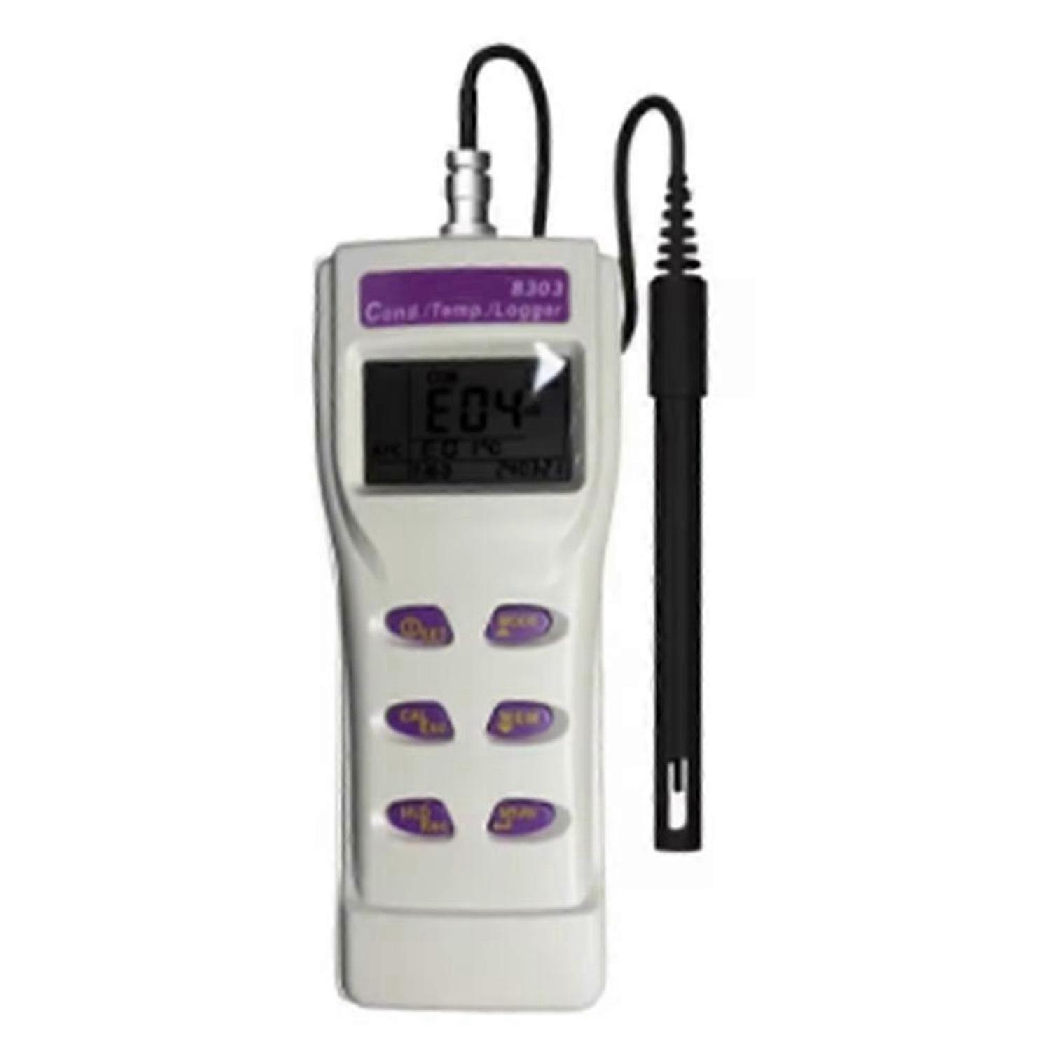 Conductivity Tester Water Quality Tester Temperature Digital Water Conductivity Meter with 99-Point