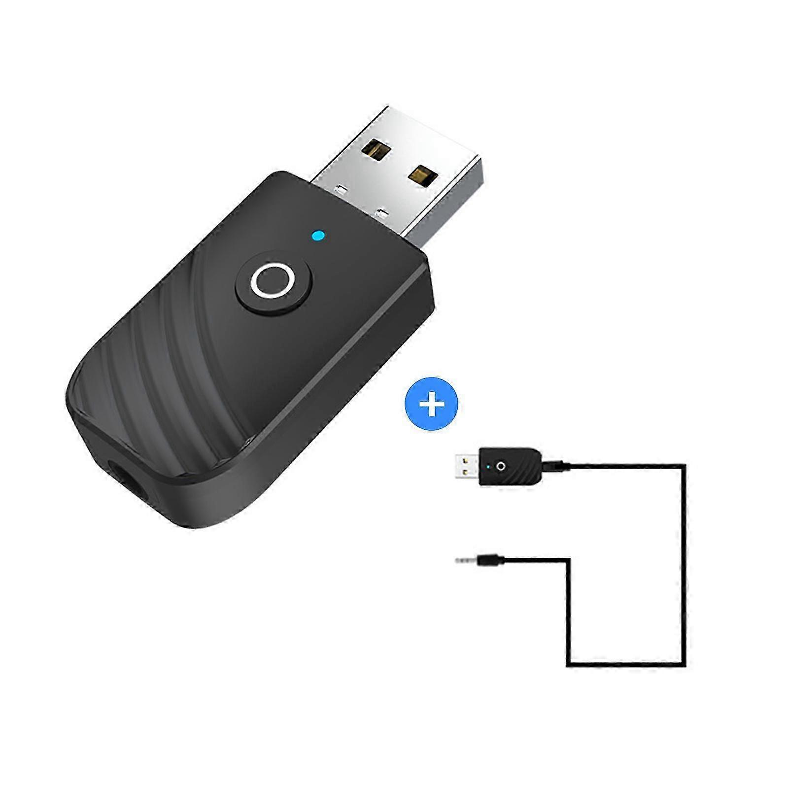 2025 Bluetooth 5.0 Audio Receiver Transmitter 3 in 1 USB Wireless Adapter for TV Car
