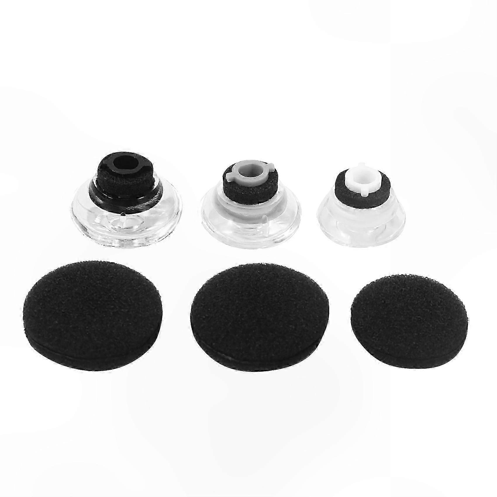 Replacement Earplug Gels Kit - Large, Medium, Small Silicone Eartips for Wireless Headsets