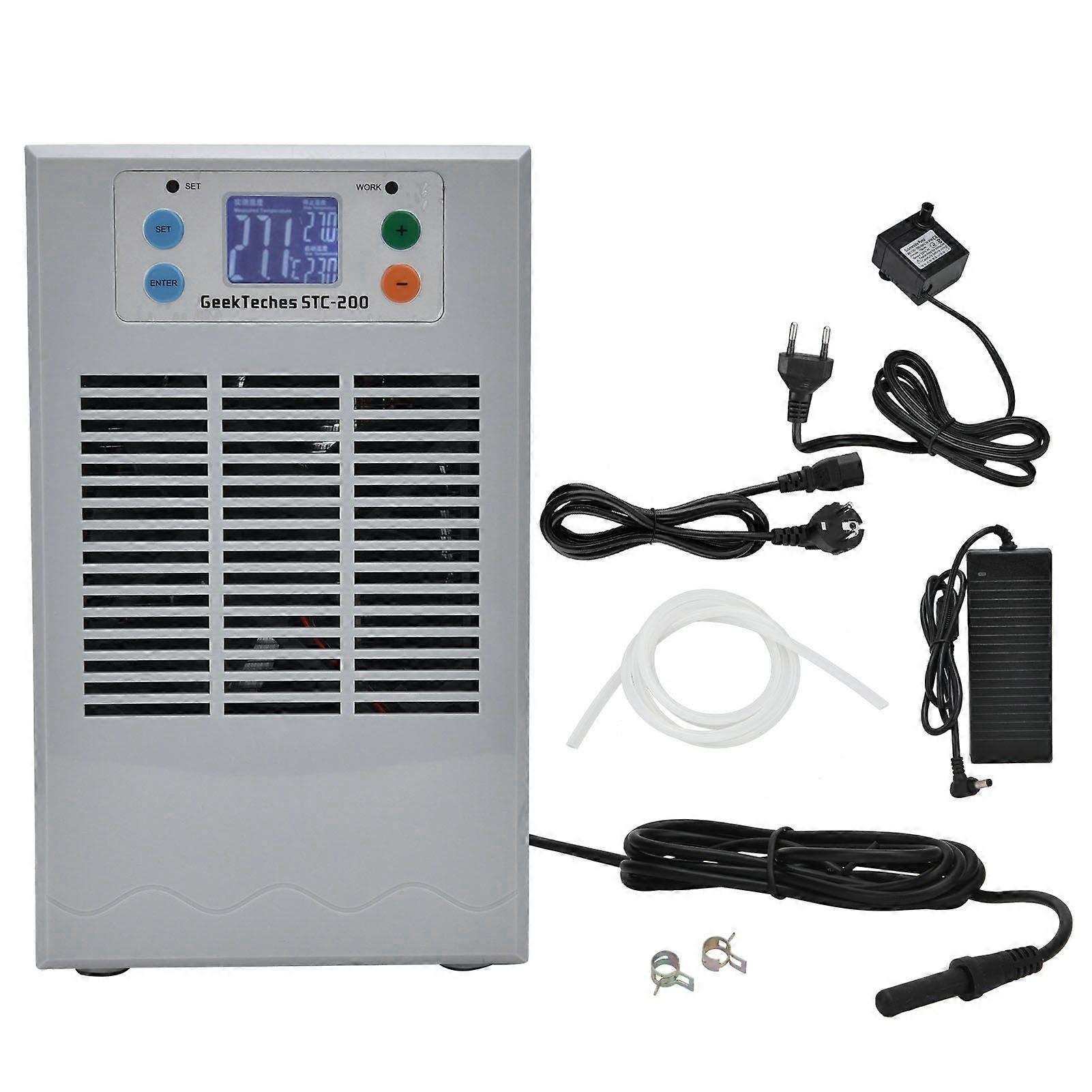 Electronic Water Chiller Aquarium Digital Cooling Heating Machine 35L 100W STC-200