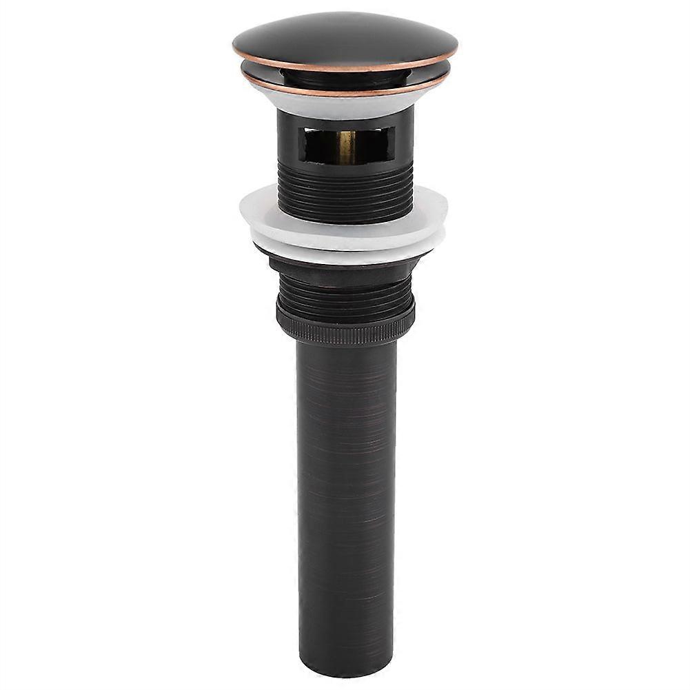 G1 1/4" Brass Bathroom Basin Sink Pop Up Drain Assembly with Over flow (ORB)