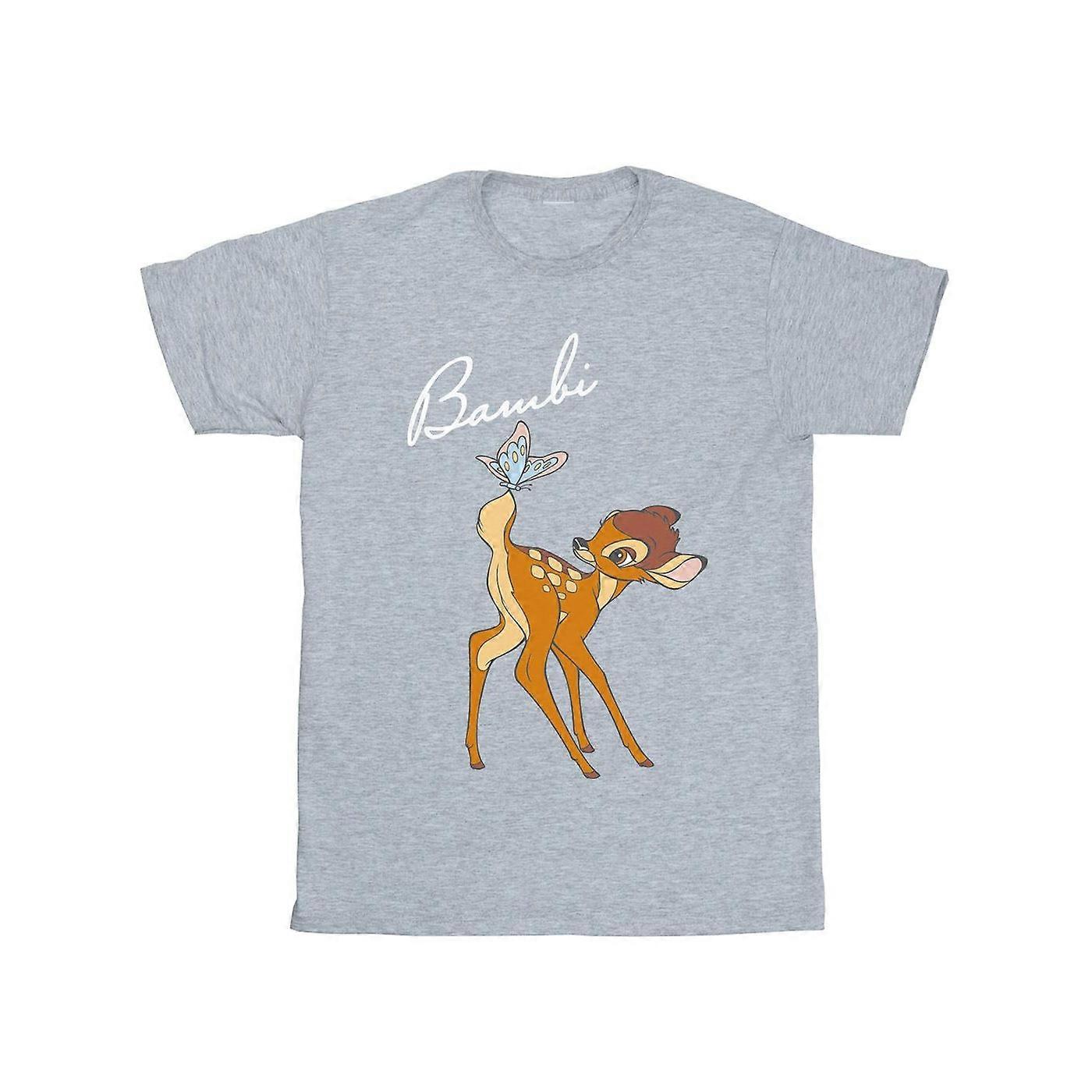 Disney Bărbați Bambi Fluture Coadă Tricou