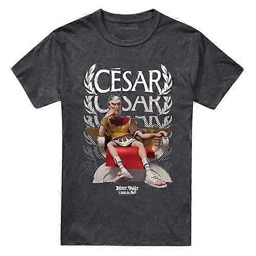 Asterix Unisex Adult Csar Of Rome Heather T-Shirt