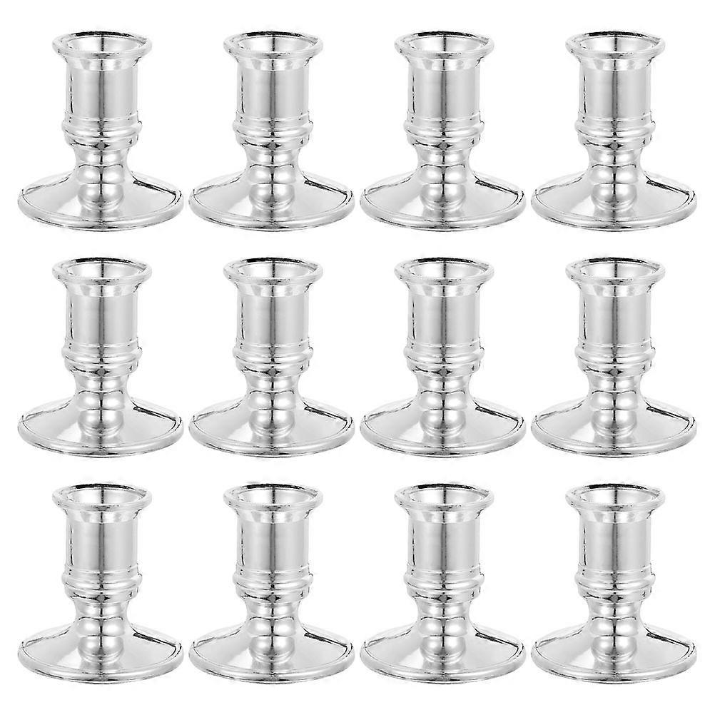 Candle Base Plastic Pillar Candle Stand for 24Pcs Decorative Wedding Use