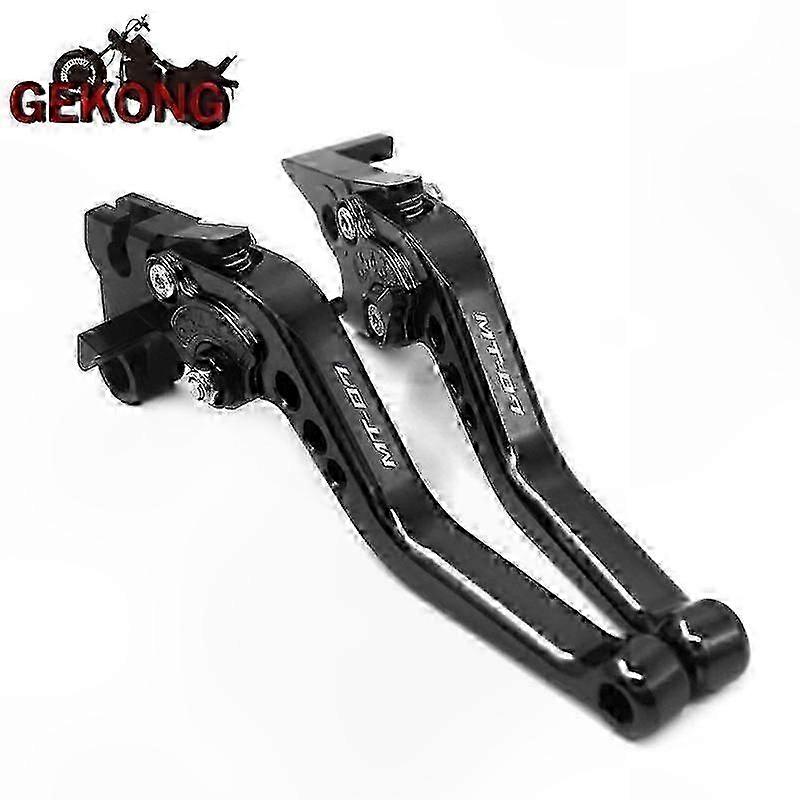 Adjustable CNC Brake Clutch Levers for Motorcycles 2014-2020 Short Lever Design Motorcycle Handlebar Controls