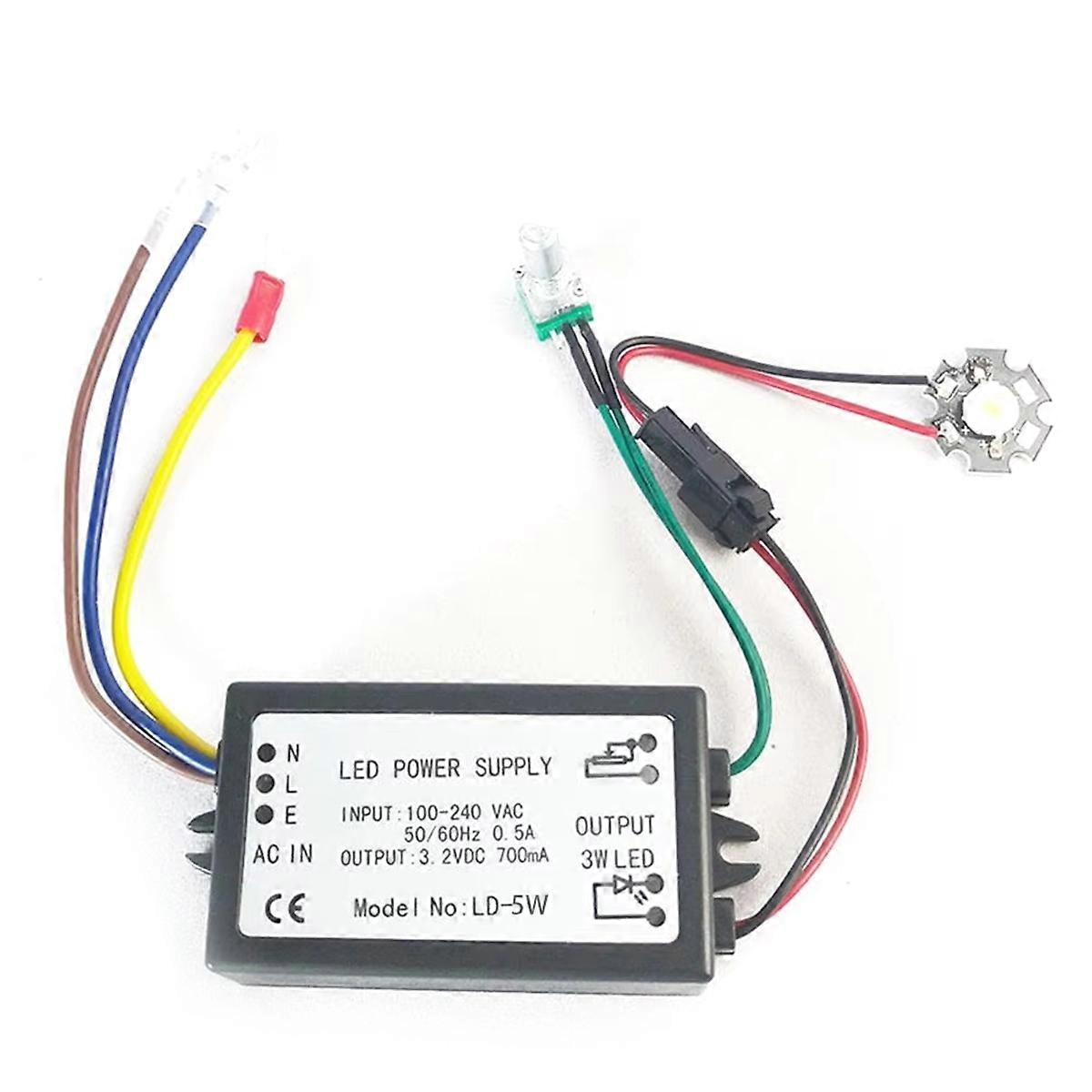 Microscope Power Source Lamps Built-in LED Dimming Power Supply 5W