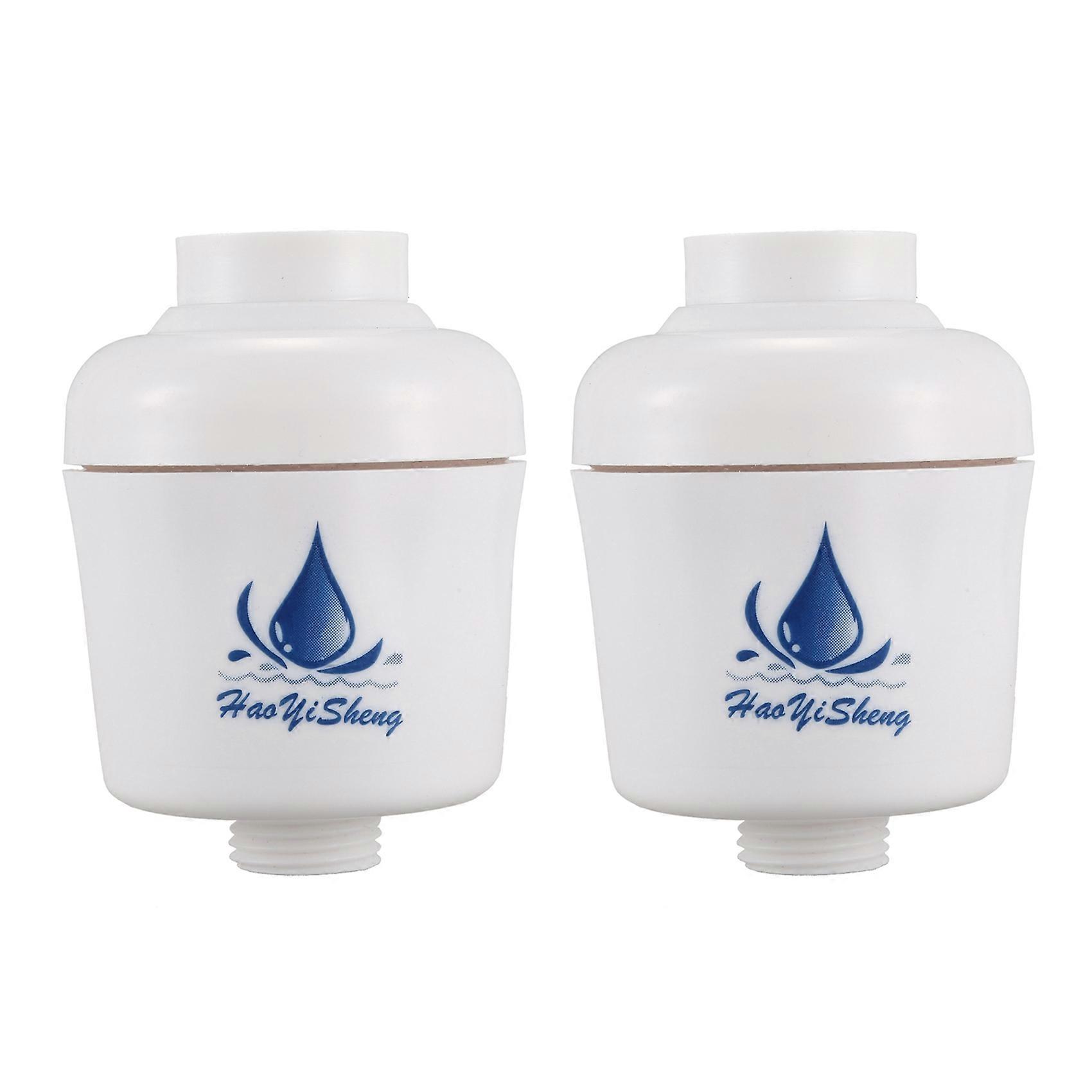 2X Kitchen In-Line Shower Bath Head Purifier Water Filter Health Chlorine, In-Line Shower Filter