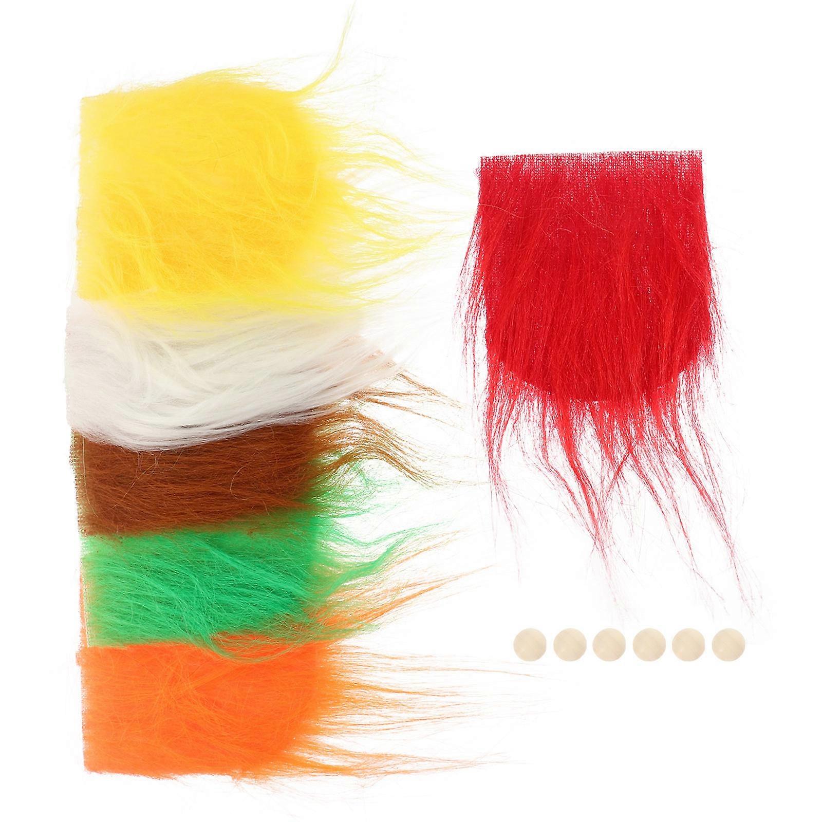 Adorable Gnome Beards For Crafting 1 Set For Families Holiday Celebration Assorted Color Handcraft