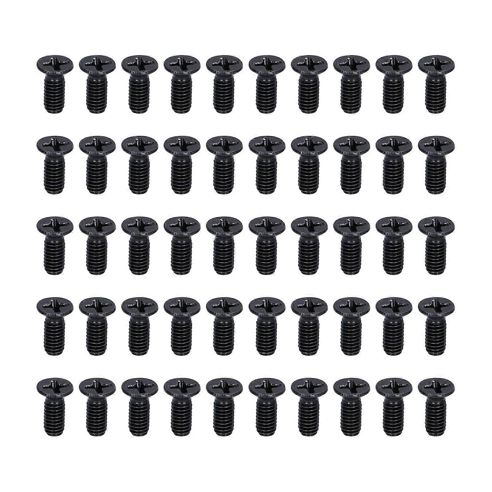 50Pcs Countersunk Screw Flat Cross M4 A270 Connection Part for Repair MaintenanceM4x10