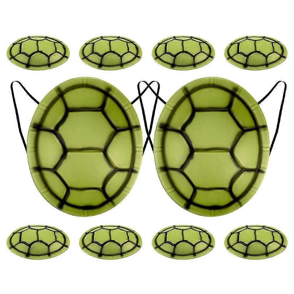 Cosplay Turtle Costume Prop for Party 20Pcs Realistic Tortoise Shell Toy