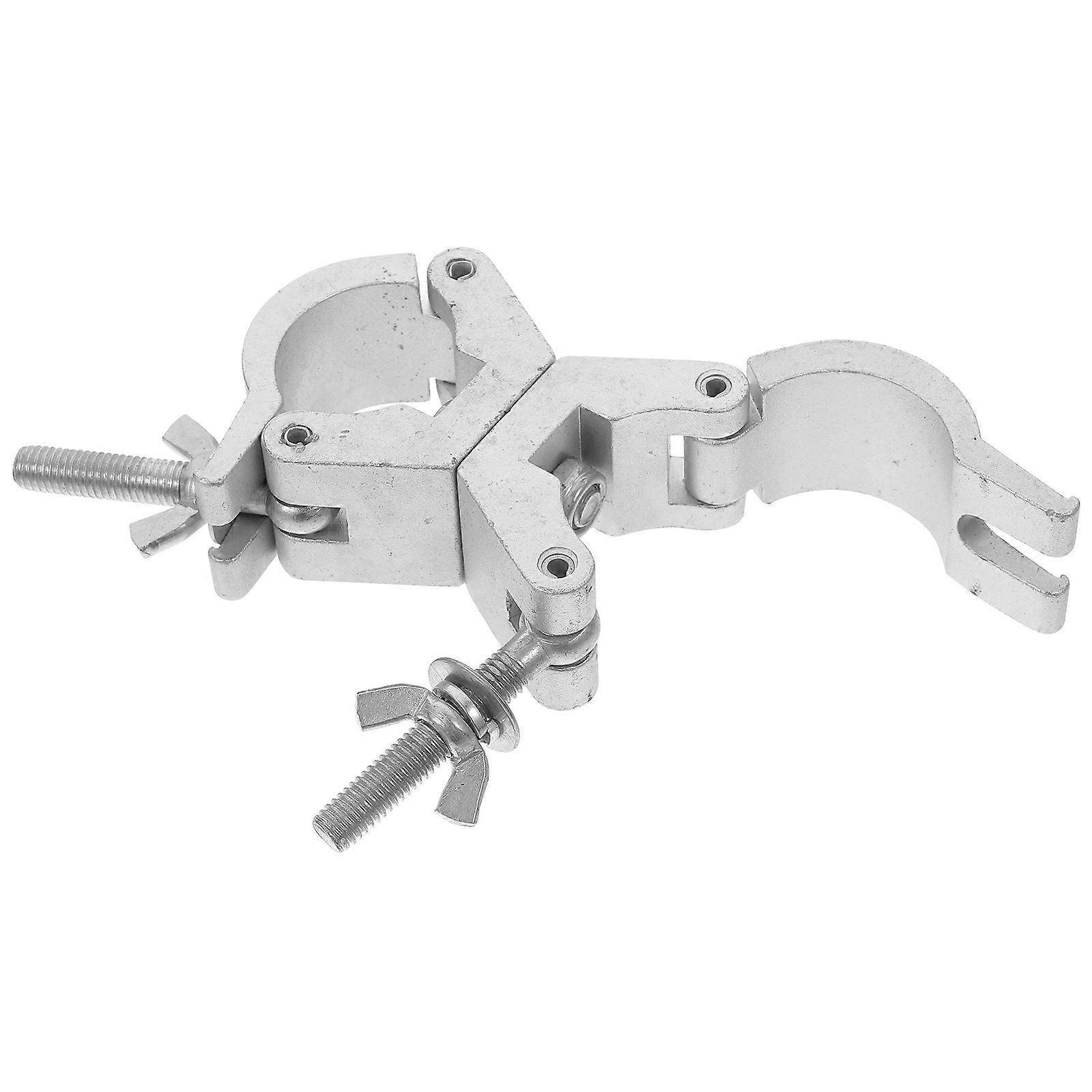 Aluminum Lighting Clamp Double Ring Clamp for Stage Mount 4Pcs