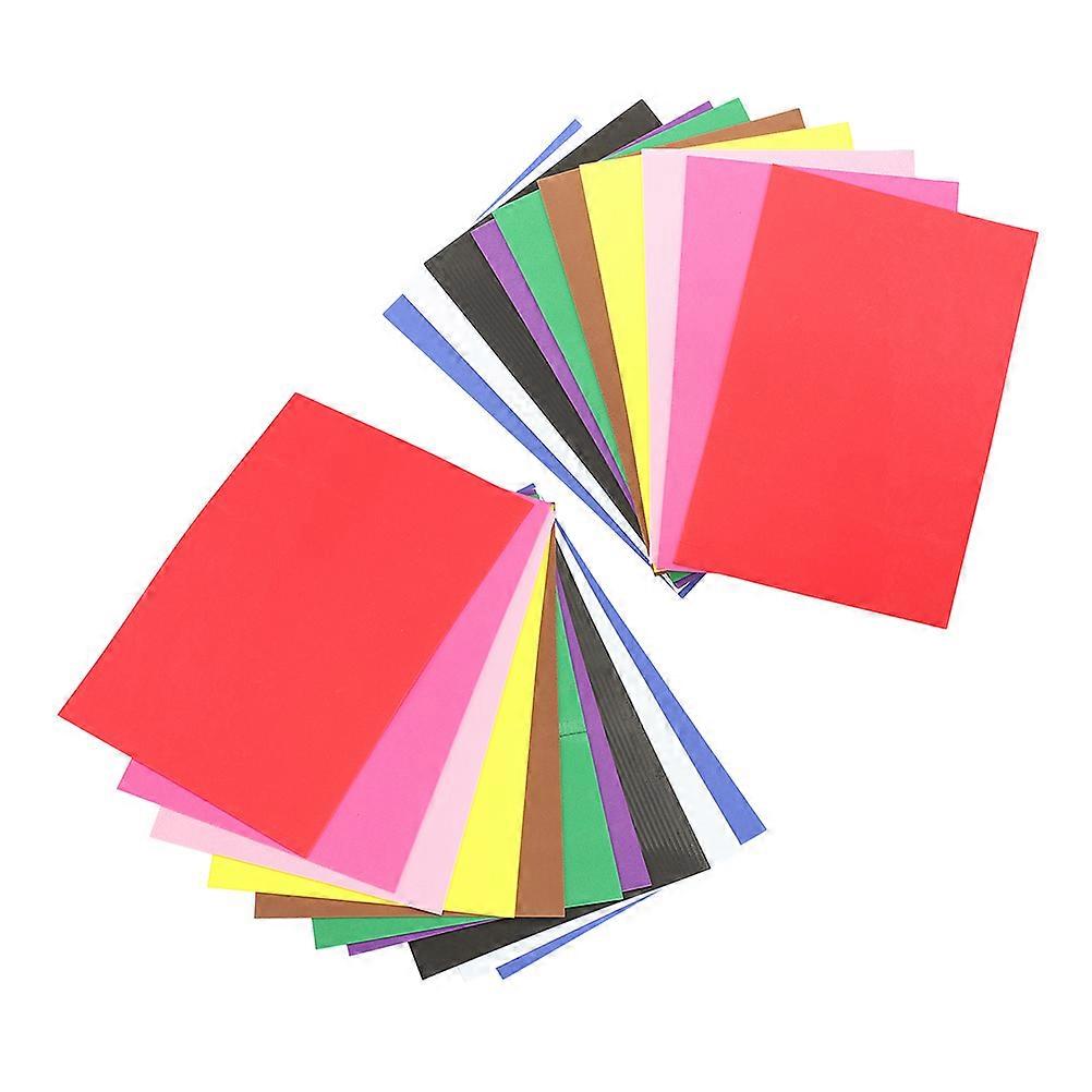Colorful Handmade Paper Eva Foam Sheets for DIY Crafts 60Pcs Set