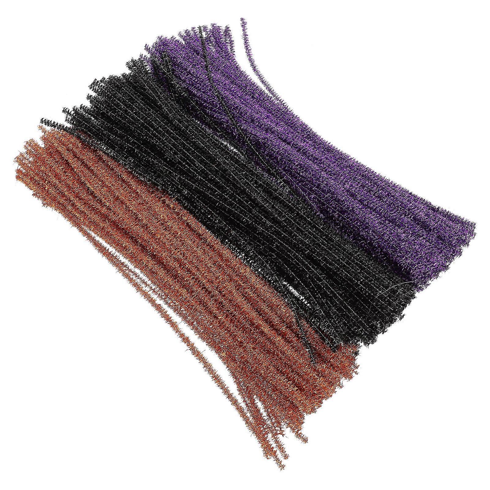Glitter Chenille Stems Craft Stems for Creative Use 300Pcs
