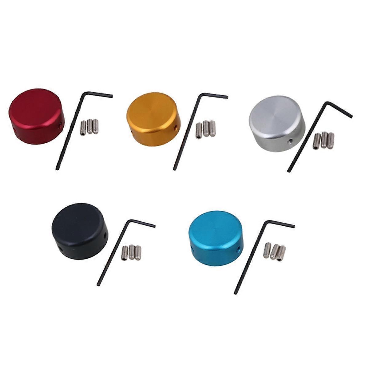 5 Set Fußschalter Topper Mehrfarbiger Gitarreneffekt Fußschalter Topper