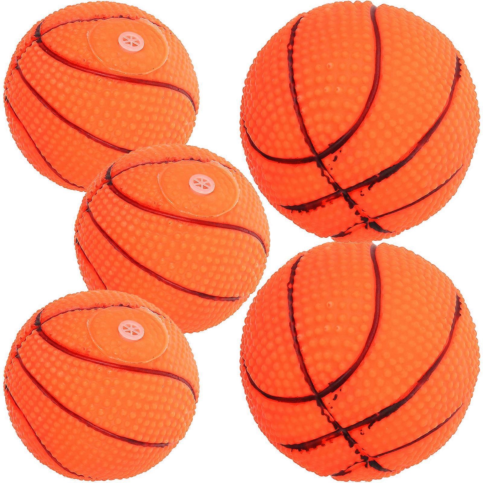 Dog Basketball Squeaky Toy Interactive Set with 25Pcs for Pet Playing