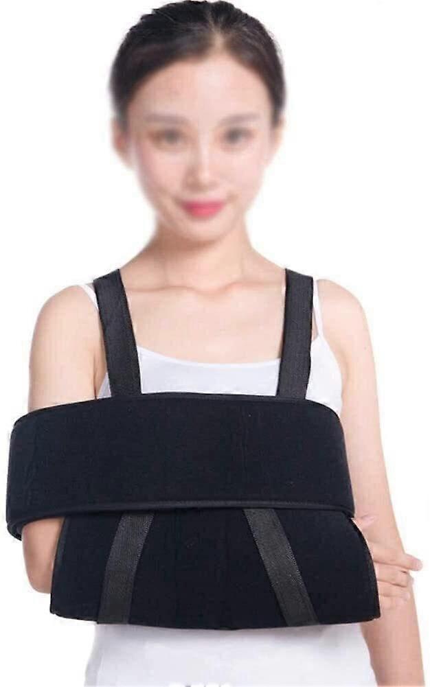 Adjustable Arm Sling Soft Shoulder Immobilizer Left Right Arm Rotator Cuff And Elbow Support Strap For Men Women