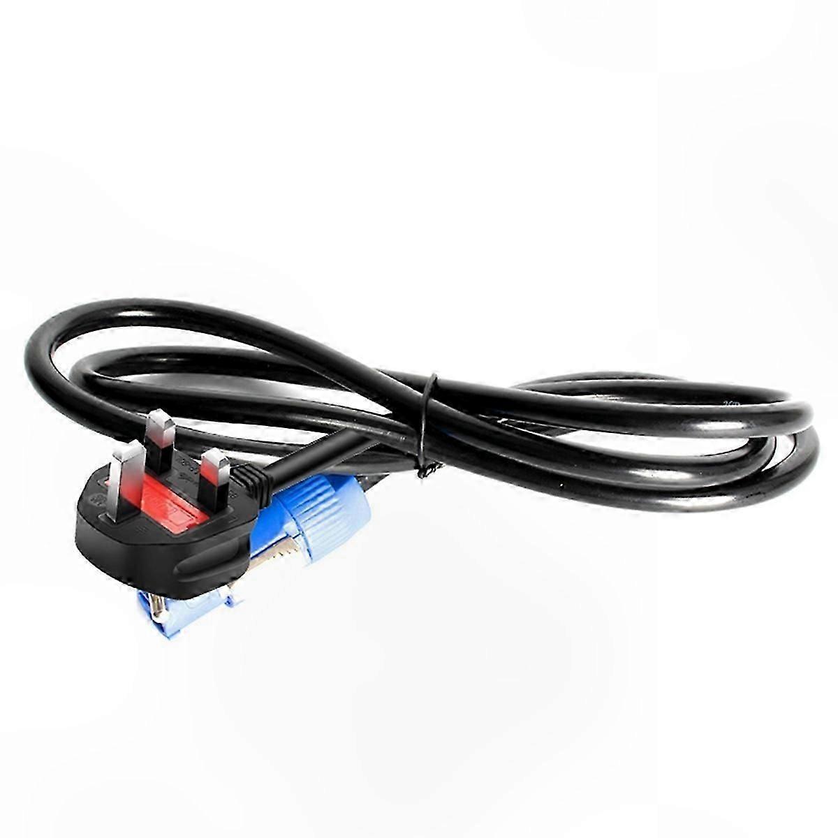 Powercon Plug 1.5M Black Stage Light Power Cable, PLUG