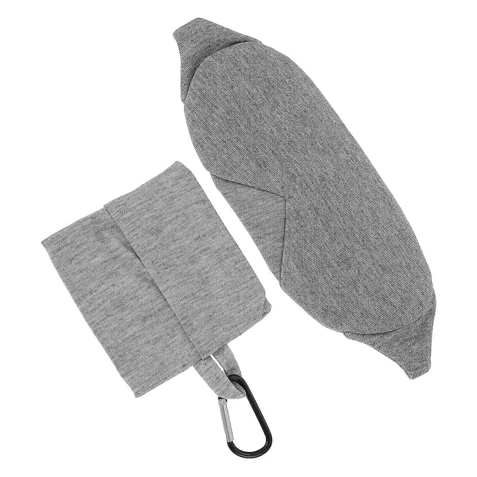 Grey Comfortable Sleep Mask Eye Mask for Gentle Sleeping Aid 2Pcs
