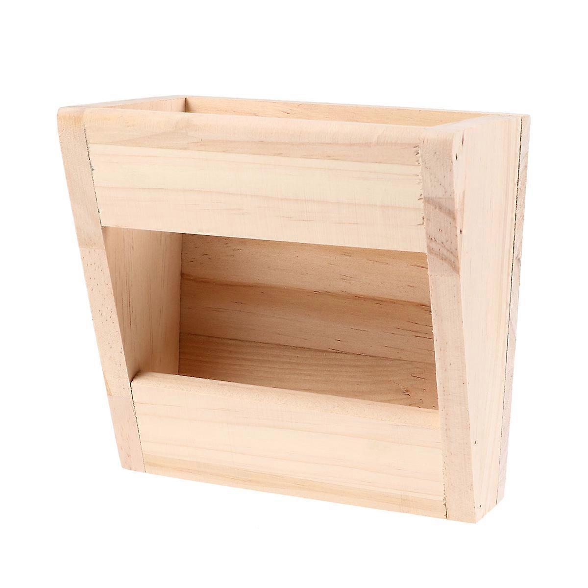 Rabbit Grass Feeder Durable Rack for Small Pets 2Pcs Beige