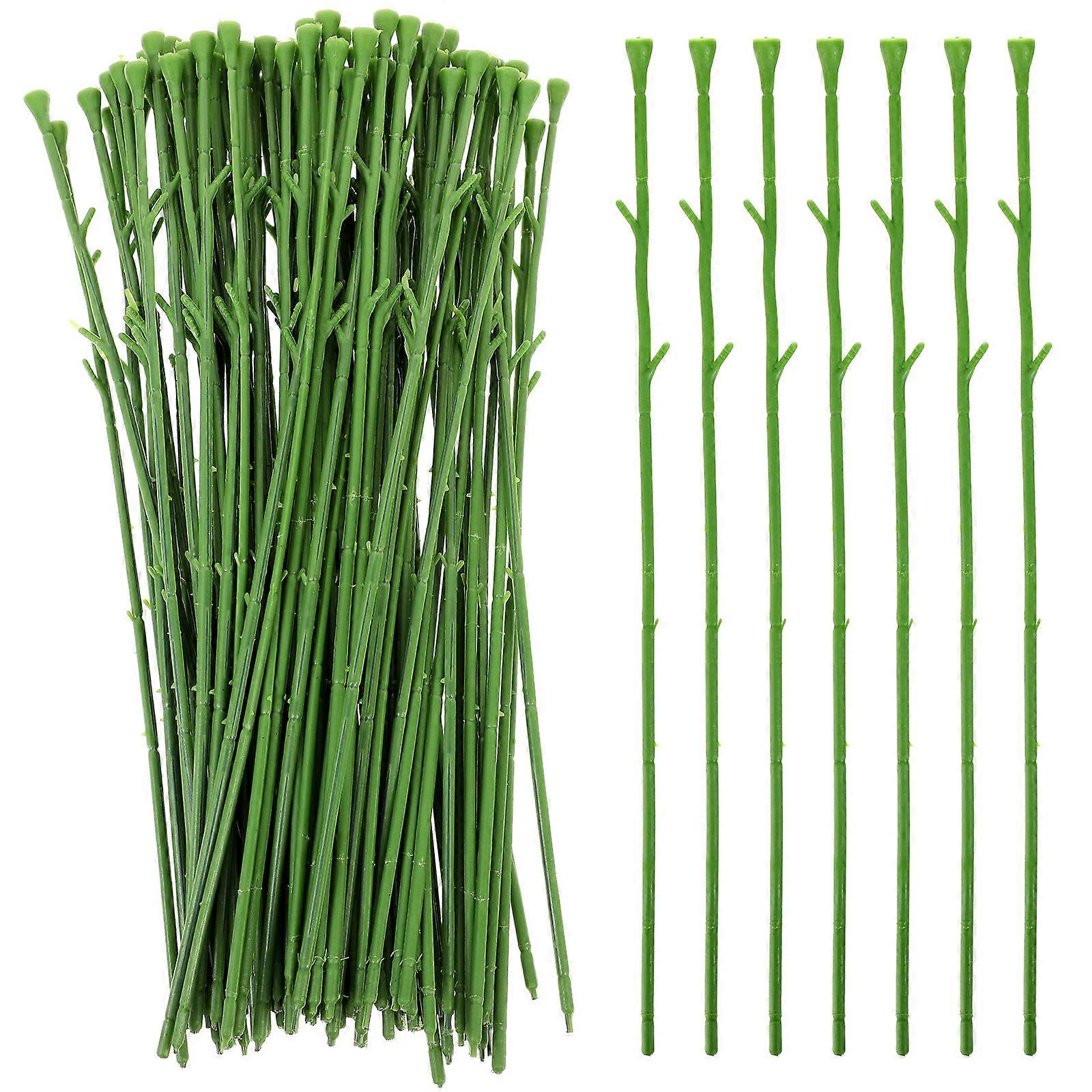Green Artificial Flower Stem for Flower Arrangement 1000Pcs Pack