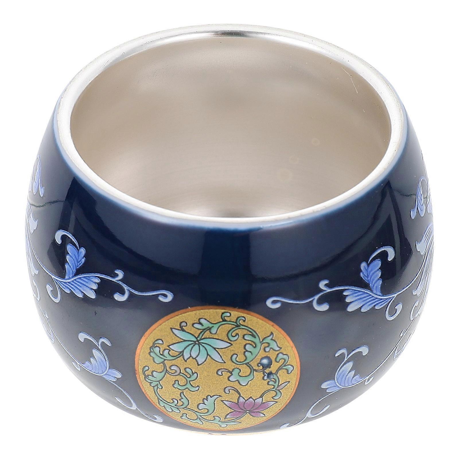 Practical Ornate Tea Cup For Storage Holders Ideal For Outdoor And Home Use 1Pack
