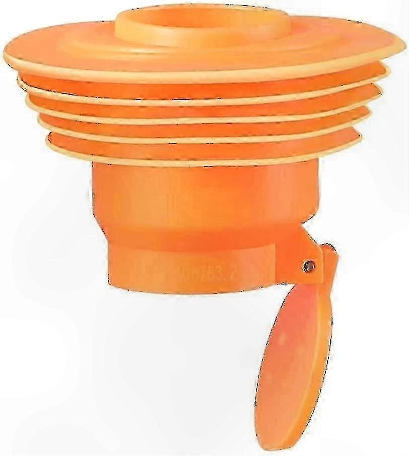 75mm Silicone Drain Trap Seal for Washing Machines - Anti-Odor Sewer Pipe Solution