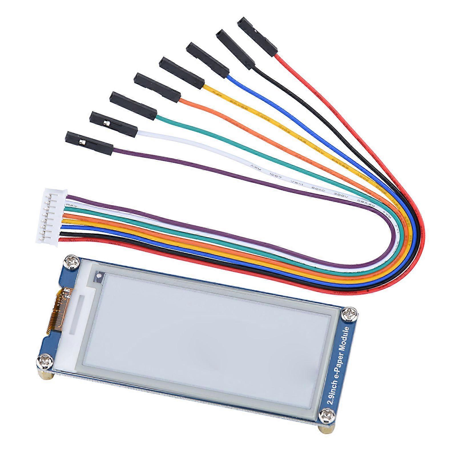 2.9 Inch 296 x 128 EInk EPaper Display Module Board for Raspberry Pi/Nucleo