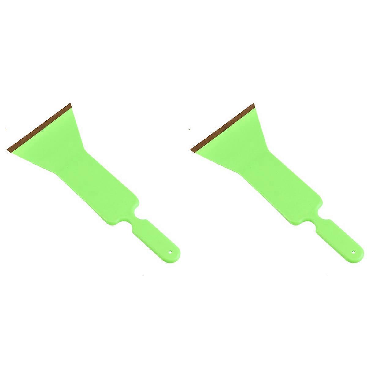 2X Window Tint Windshield Carbon Film Install Squeegee Corner Car Vinyl Wrap Handle Bulldozer Water