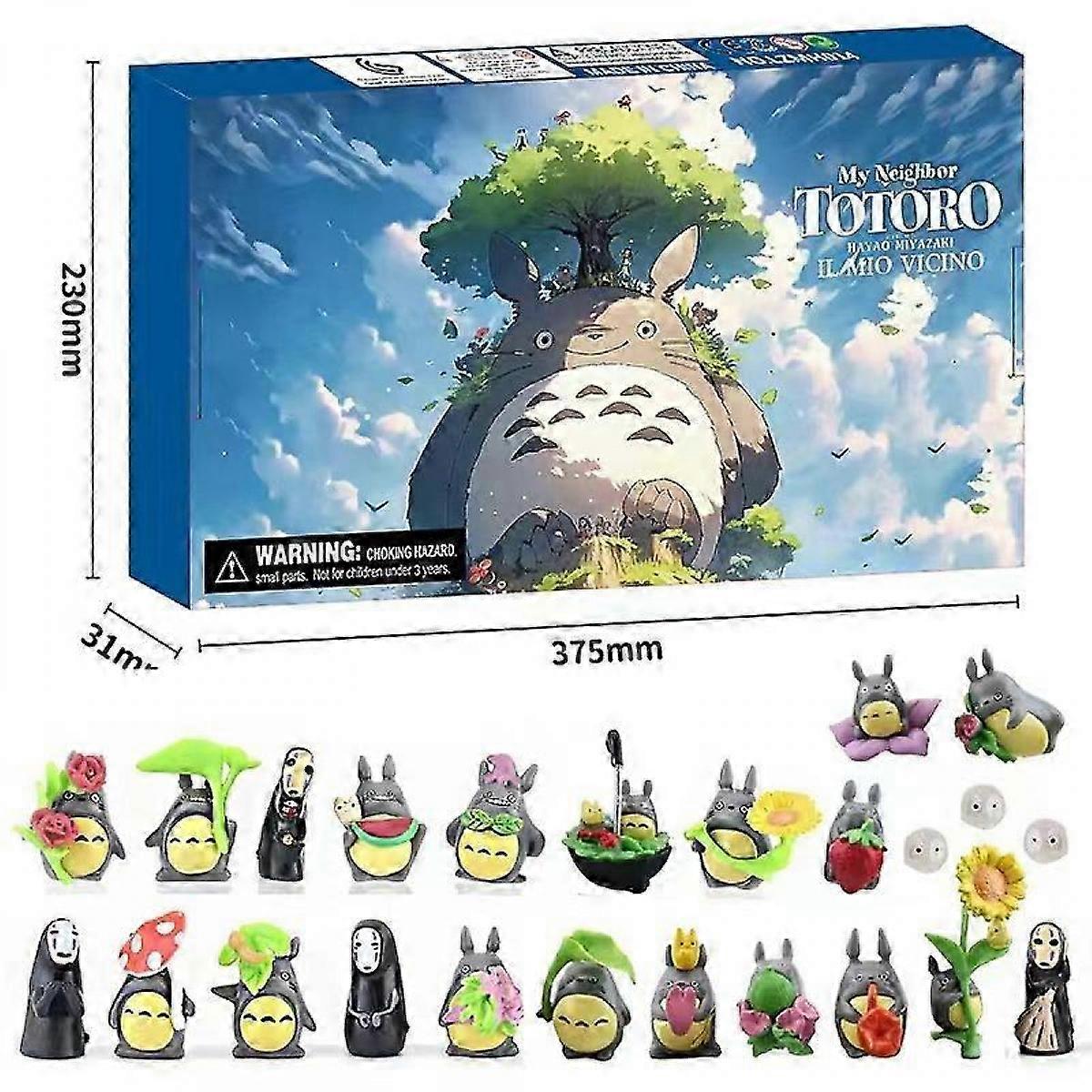 Χαριτωμένο anime για παιδιά, 2024 Advent Calendar, 24 Days Mini Figure Toys to Christmas Countdown Calendar - Χαριτωμένη συλλογή χριστουγεννιάτικων δώρων κινουμένων σχεδίων για θαυμαστές