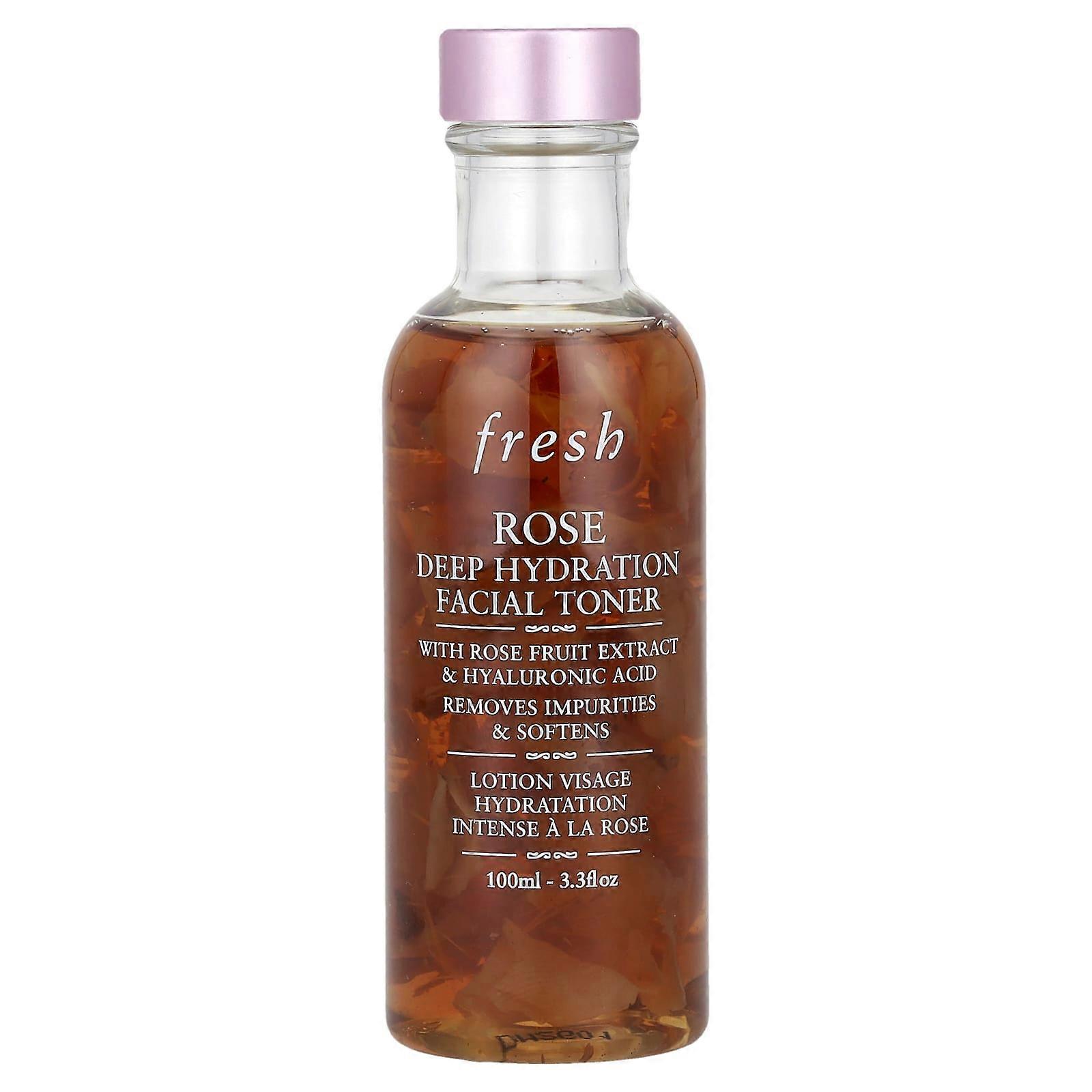 Rose, Deep Hydration Facial Toner, 3.3 fl oz (100 ml)