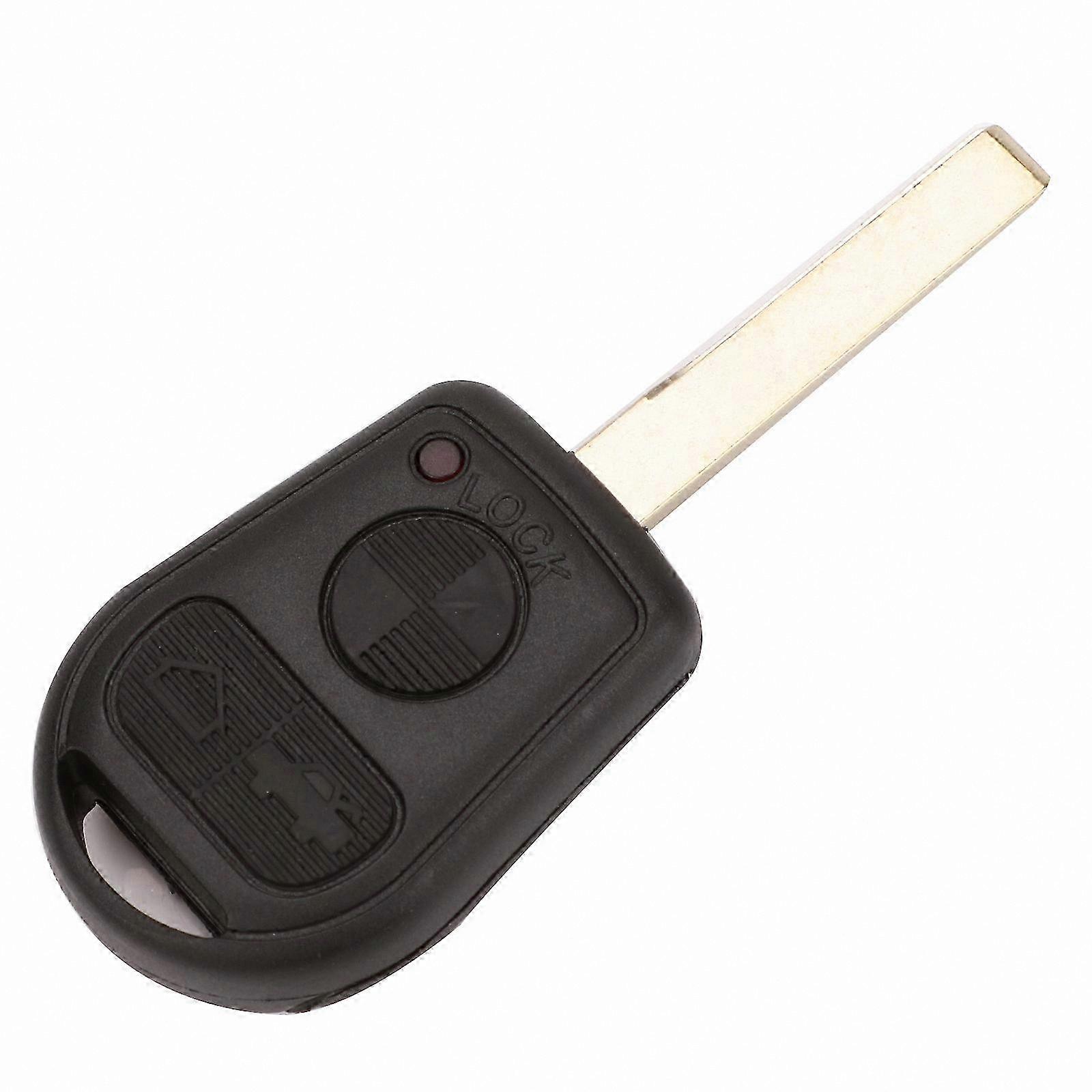 3-Button Key Fob Shell for  E31 E32 E34 E36 E38 E39 E46 Z3 Z4 Uncut Remote Case