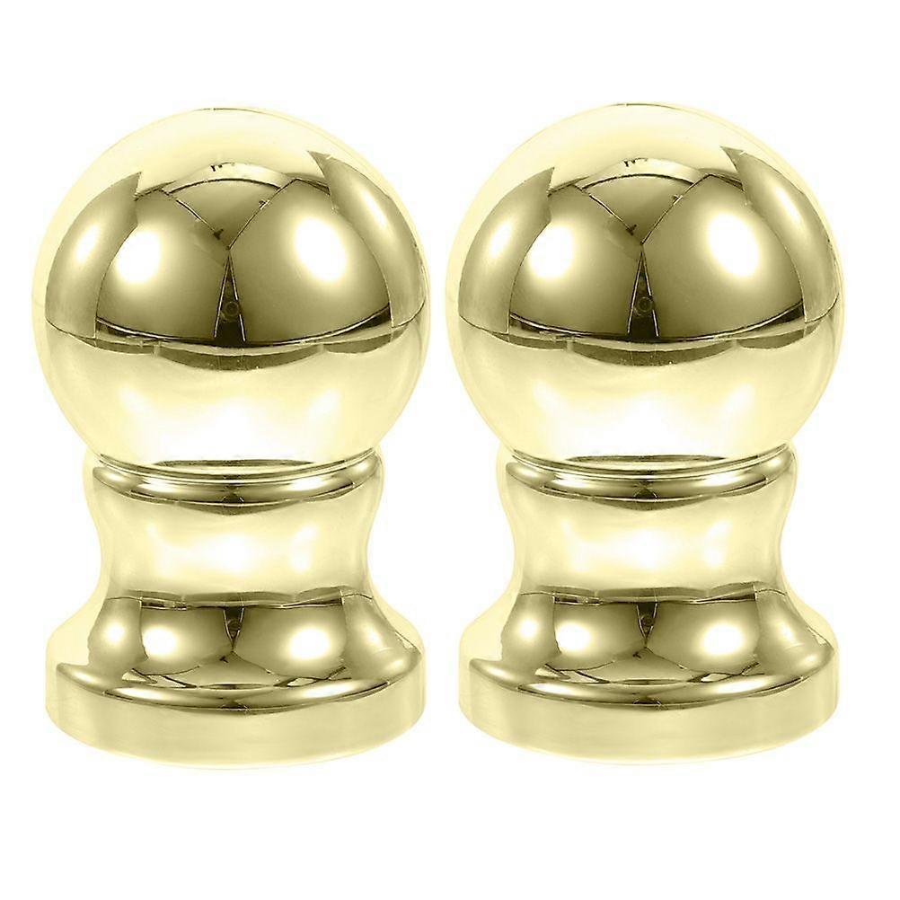 2Pcs Flagpole Finial Balls Flag Pole Ball Topper Ornaments Flagpole Top Replacements