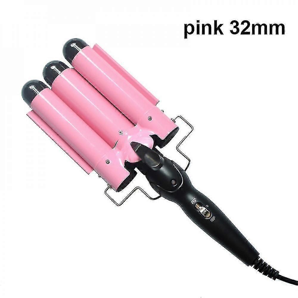 Triple Ceramic Curling Iron, Latest Version 3 Barrel Wand With Adjustable