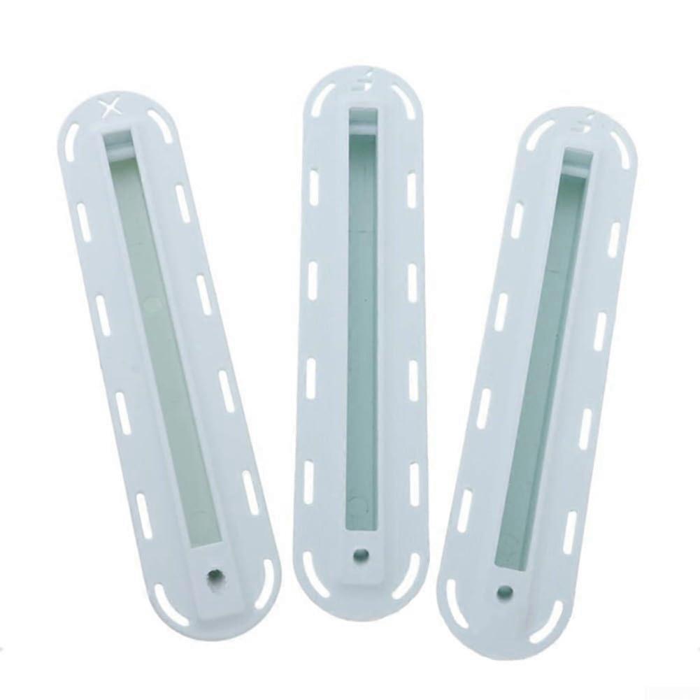 Surfing Fin Boxes Universal Fit For Most Surfboards, White, Easy Install With Screws And Key