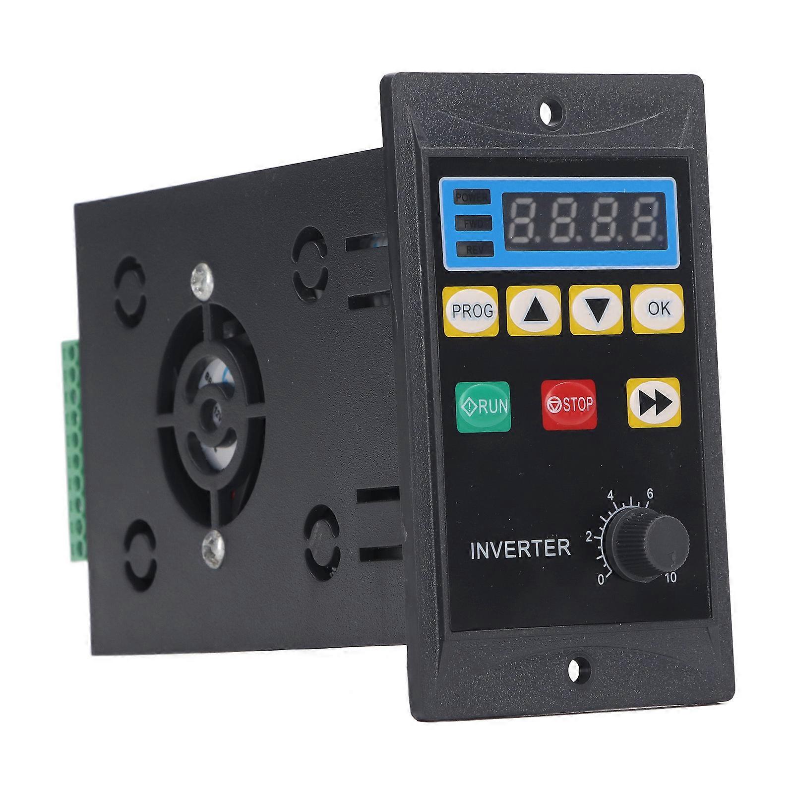 750W Variable Frequency Drive Inverter 1PH 176‑264V Input 3PH 0‑ Output Motor Frequency Converter