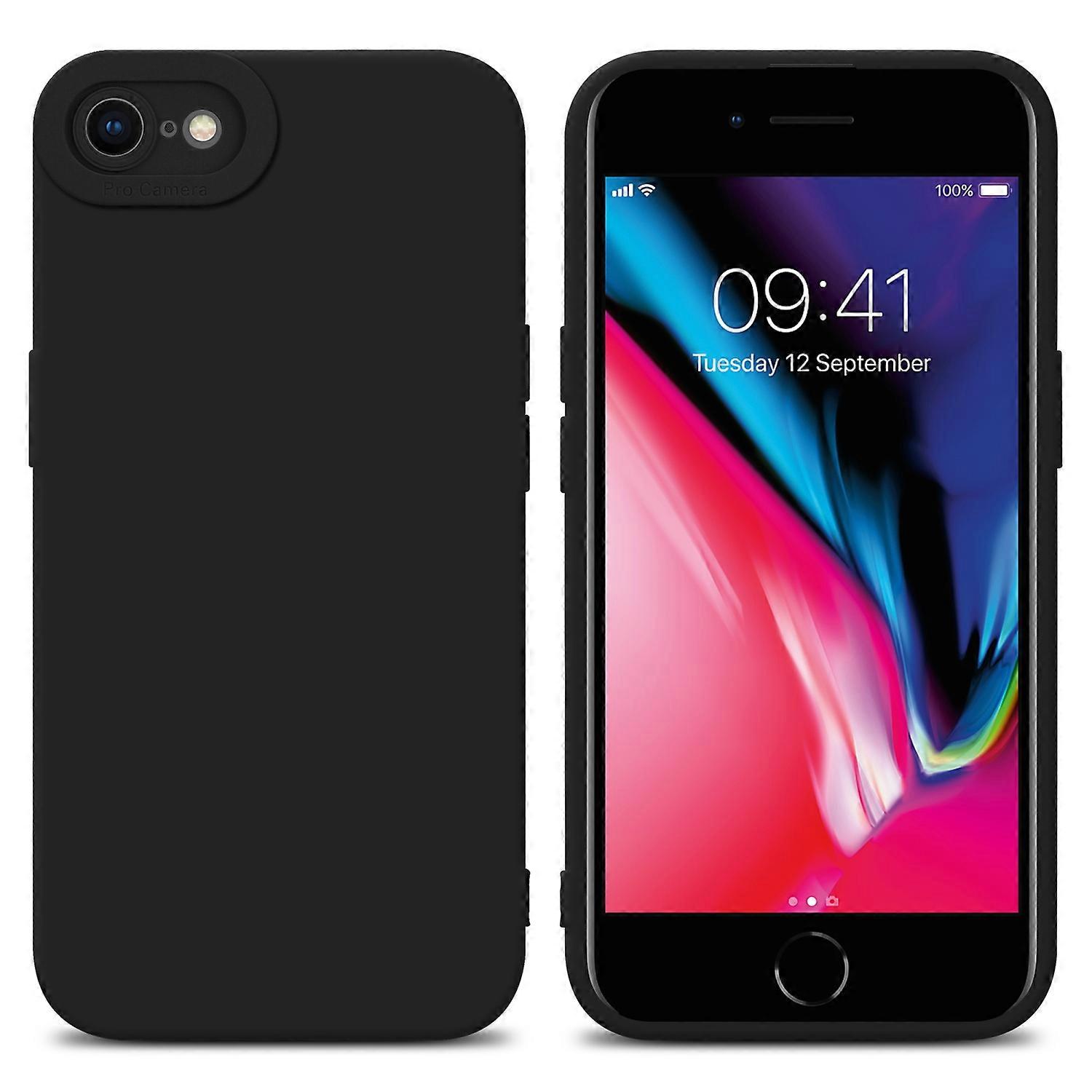 Θήκη iPhone 7 / 7S / 8 / SE 2020 Προστατευτική θήκη TPU - Ματ με προστατευτικό κάμερας