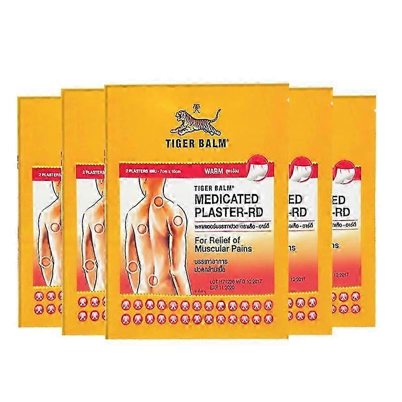 10Bags Red/Green Tiger Balm Patch