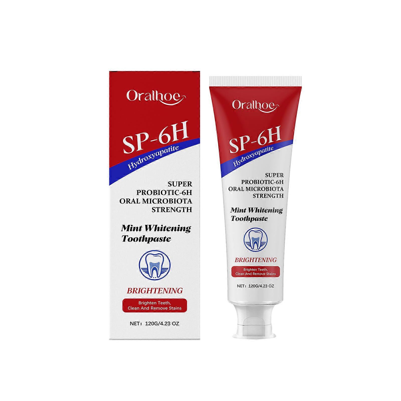 Peppermint toothpaste gently cleans teeth, leaving the mouth feeling clean, fresh, and fragrant  a daily oral care routine.