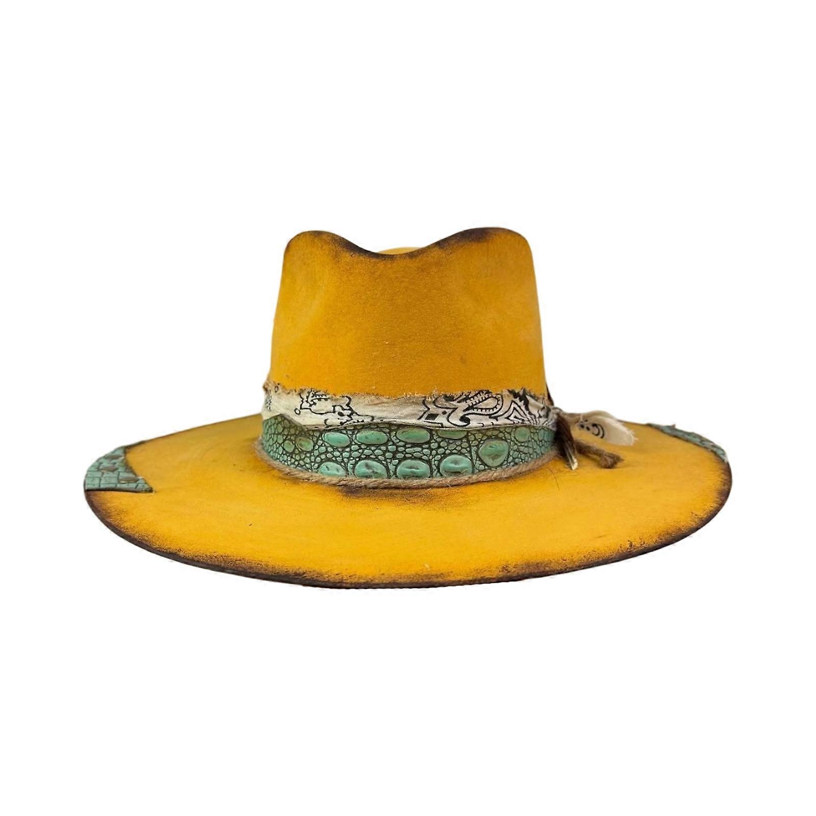 כובע צילינדר מצמר הומבורג קלאסי כובע פנמה מתנה לחבר כובע צילינדר צמר תחפושת למפגשים בחוץ ססגוניות