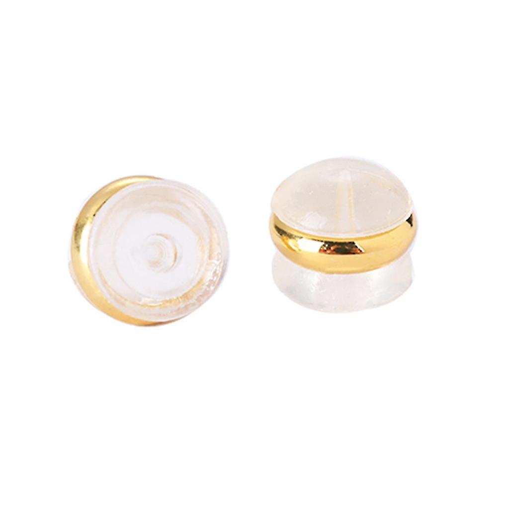Earring Backs Replacements White Gold Screw Earring Backings Hypoallergenic