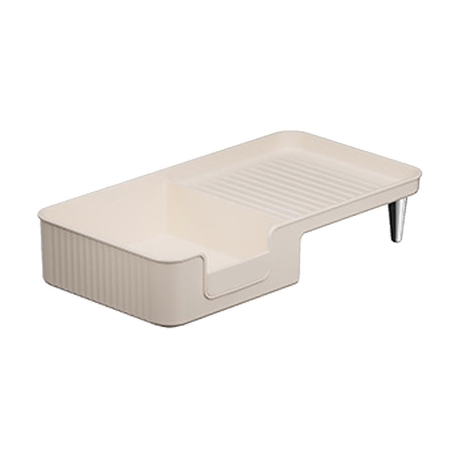 Makeup Organizer PET Large Capacity Multifunction Desktop Cosmetic Display Case for Bathroom