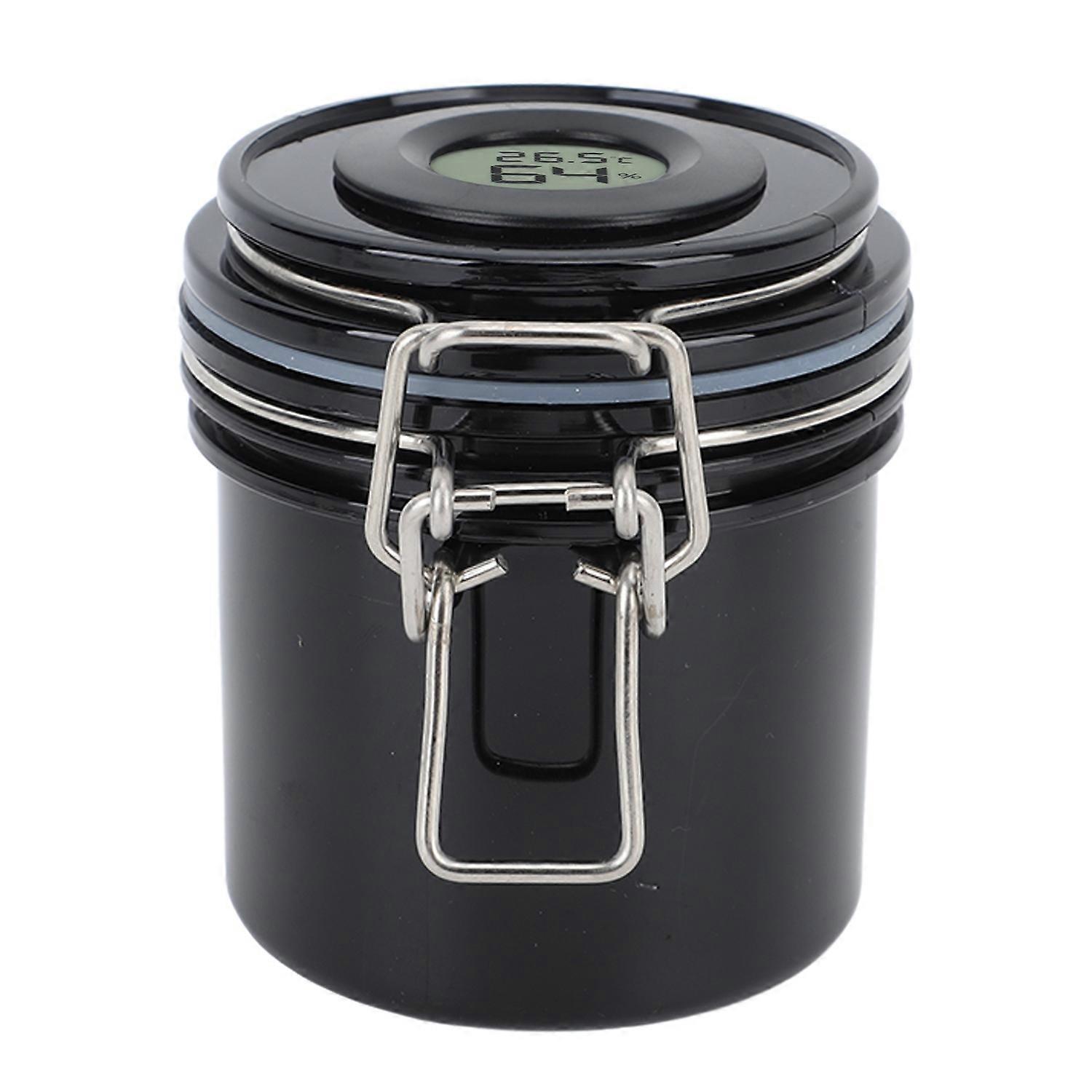 200ml Eyelash Glue Storage Tank with Screen Display Sealed Jar Activated Carbon Container for Lash E