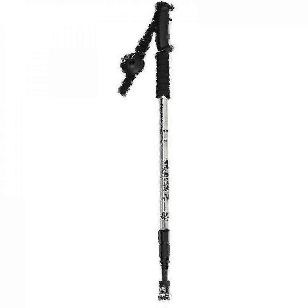 Three Section Trekking Pole Without Compass(silver)