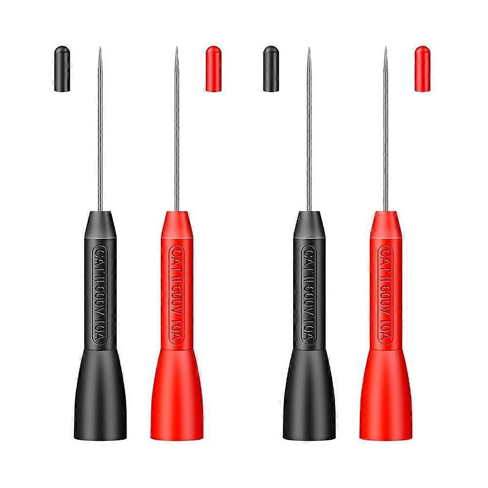 2 Pairs Probe Multimeter Detection Probe Back Probe Kit for Automotive Repair