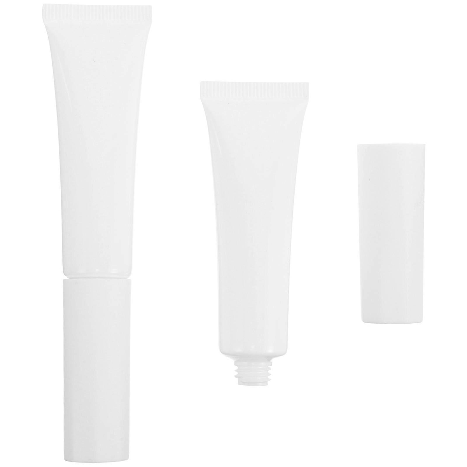 Refillable Flocked Makeup Tube for Makeup Remover with 2Pcs Bottles