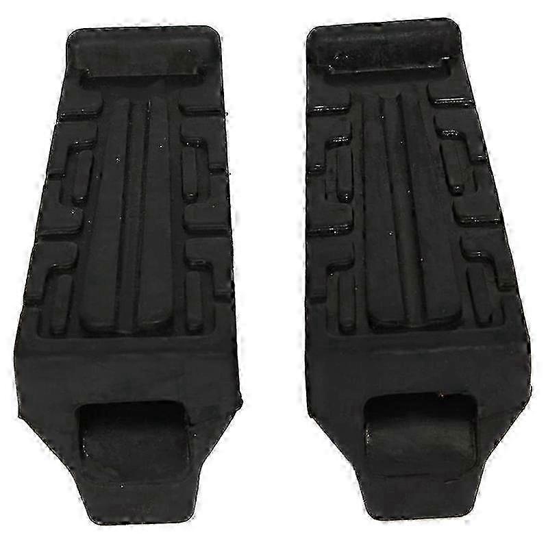 2Pcs Front Foot Rest Peg Rubbers Footrest Handlebars for Yamaha YBR 125