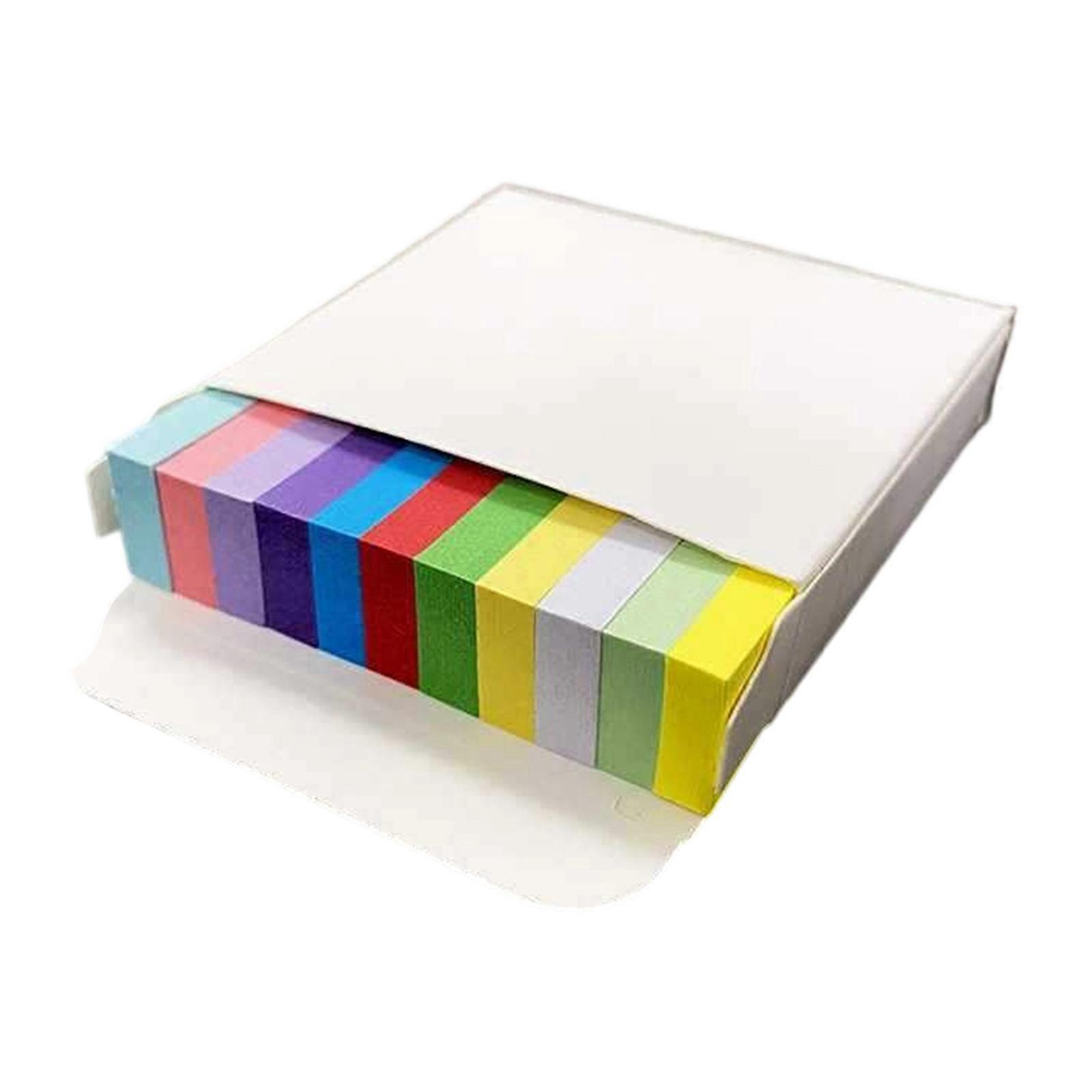 1 Set Coloured Index Tabs Simple Sticking Note Adhesive Sticking Pad Memos Pad for Office Multicolor